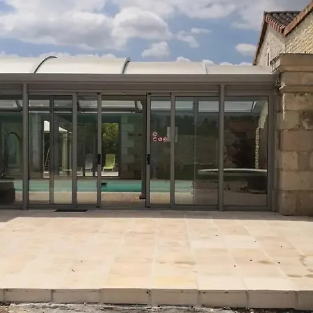 Villa Spacieuse Pres De Poitiers Avec Piscine Privee Saint-Leger la Pallu